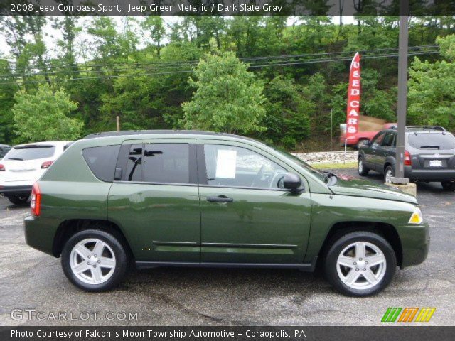 2008 Jeep Compass Sport in Jeep Green Metallic