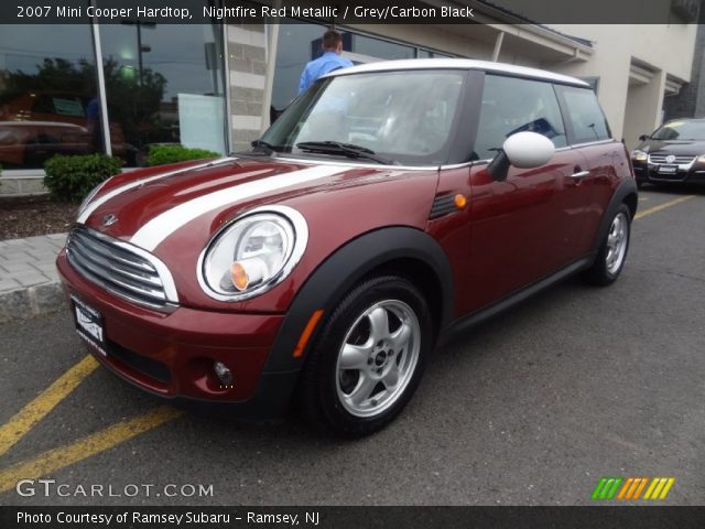 2007 Mini Cooper Hardtop in Nightfire Red Metallic