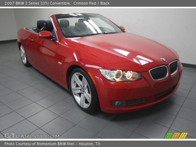 2007 BMW 3 Series 335i Convertible in Crimson Red