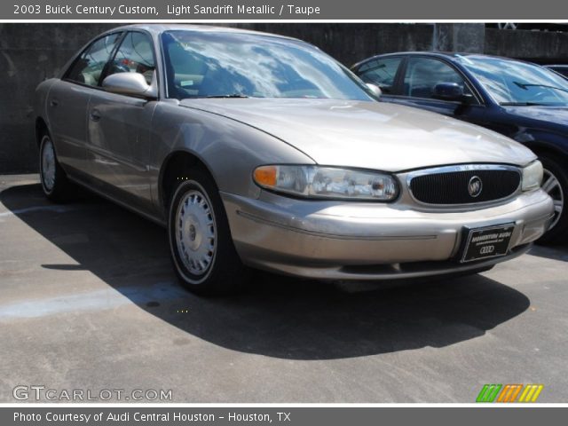 2003 Buick Century Custom in Light Sandrift Metallic