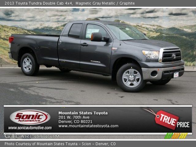 2013 Toyota Tundra Double Cab 4x4 in Magnetic Gray Metallic