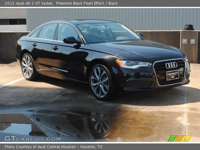 2013 Audi A6 2.0T Sedan in Phantom Black Pearl Effect