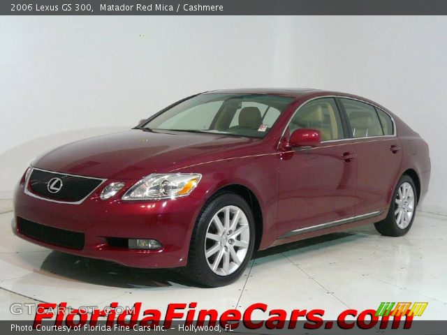 2006 Lexus GS 300 in Matador Red Mica