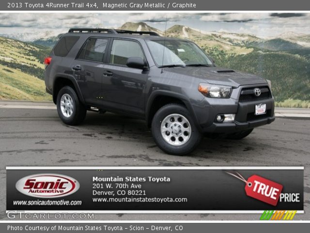 2013 Toyota 4Runner Trail 4x4 in Magnetic Gray Metallic