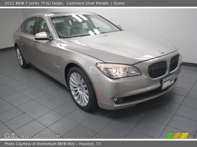2012 BMW 7 Series 750Li Sedan in Cashmere Silver Metallic