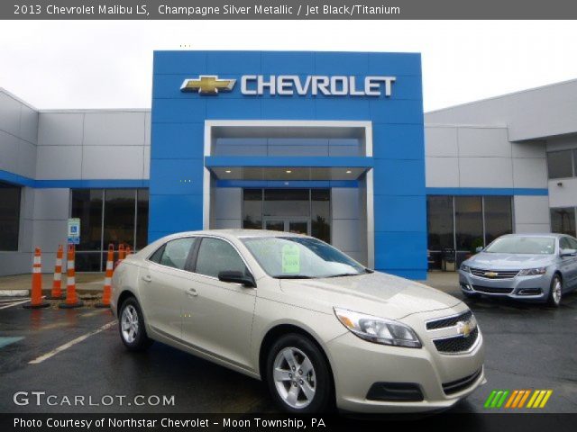 2013 Chevrolet Malibu LS in Champagne Silver Metallic