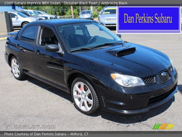 2006 Subaru Impreza WRX Sedan in Obsidian Black Pearl