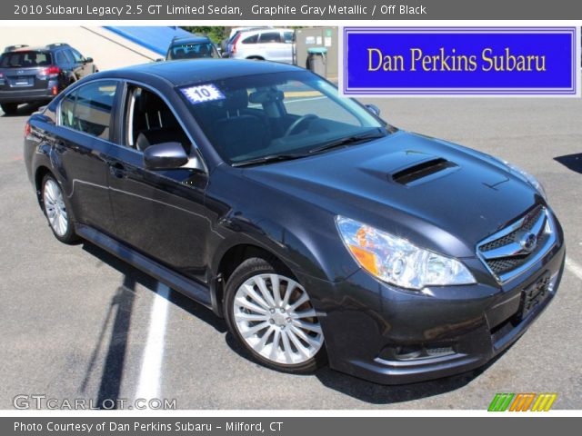 2010 Subaru Legacy 2.5 GT Limited Sedan in Graphite Gray Metallic