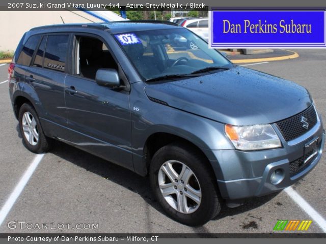 2007 Suzuki Grand Vitara Luxury 4x4 in Azure Grey Metallic