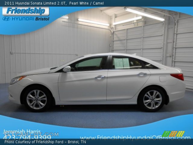 2011 Hyundai Sonata Limited 2.0T in Pearl White