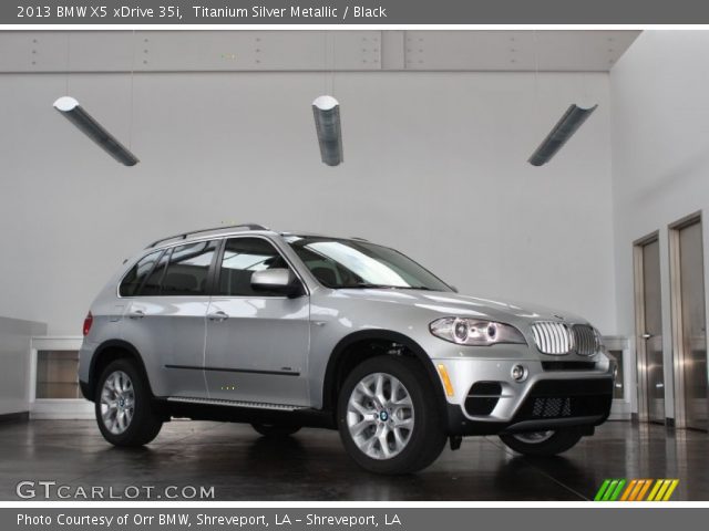 2013 BMW X5 xDrive 35i in Titanium Silver Metallic