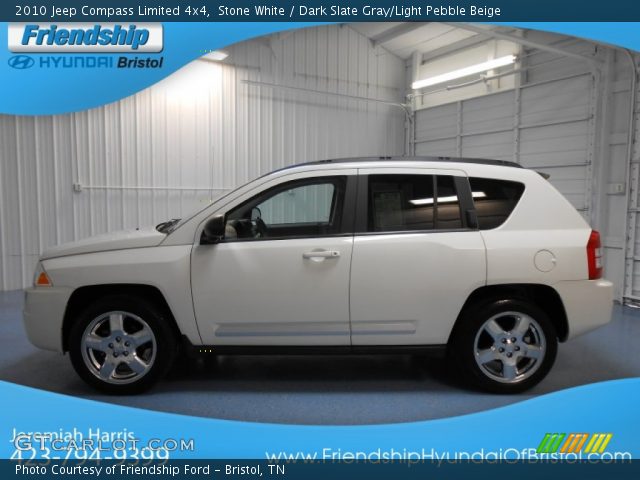 2010 Jeep Compass Limited 4x4 in Stone White