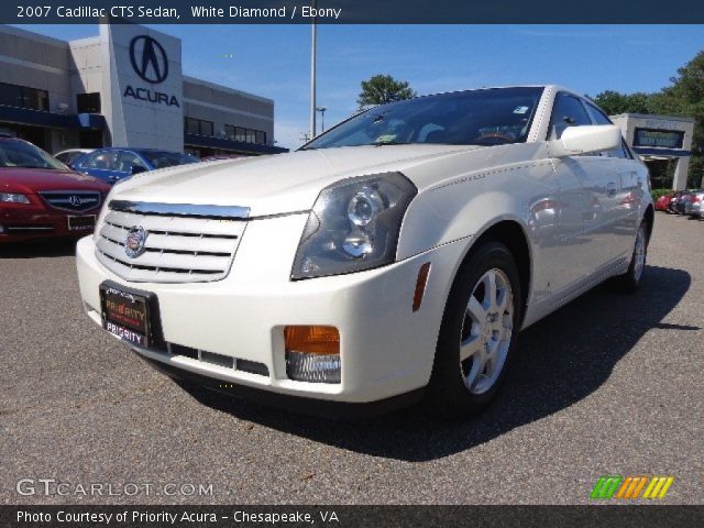 2007 Cadillac CTS Sedan in White Diamond