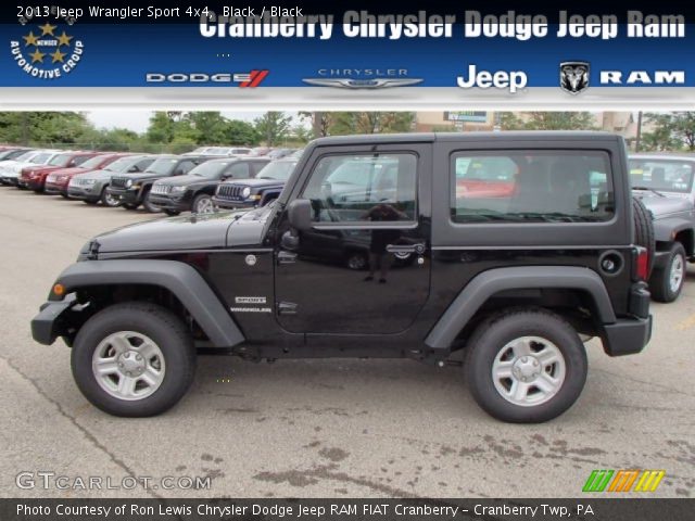 2013 Jeep Wrangler Sport 4x4 in Black