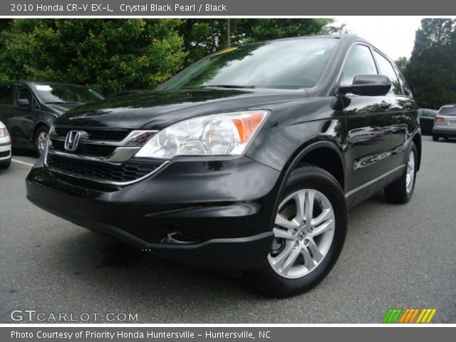 2010 Honda CR-V EX-L in Crystal Black Pearl