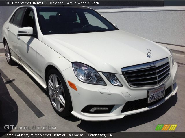 2011 Mercedes-Benz E 350 Sedan in Arctic White