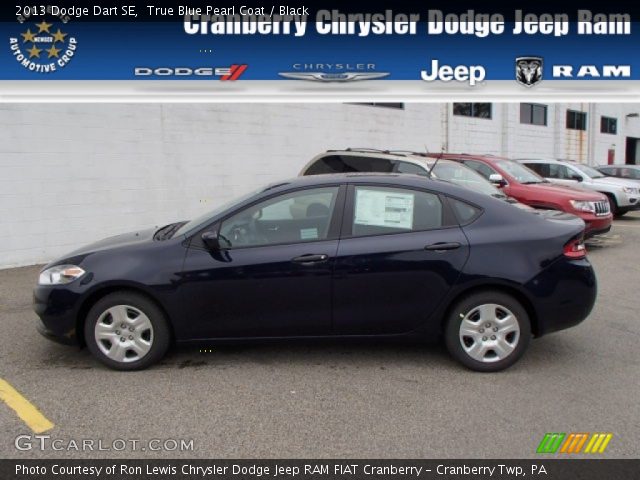 2013 Dodge Dart SE in True Blue Pearl Coat