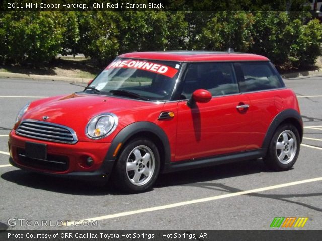 2011 Mini Cooper Hardtop in Chili Red