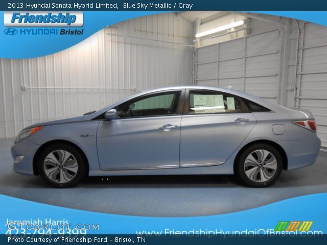 2013 Hyundai Sonata Hybrid Limited in Blue Sky Metallic