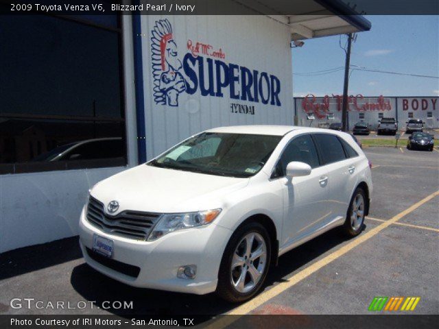 2009 Toyota Venza V6 in Blizzard Pearl