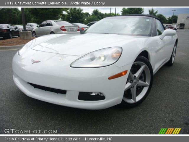 2012 Chevrolet Corvette Convertible in Arctic White