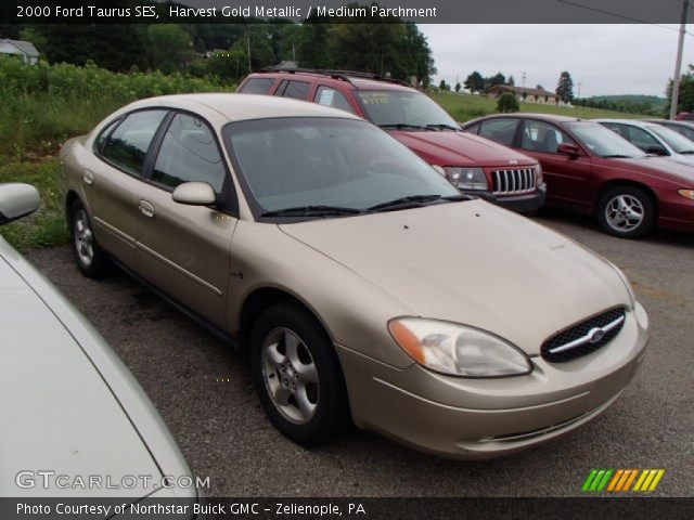 2000 Ford Taurus SES in Harvest Gold Metallic