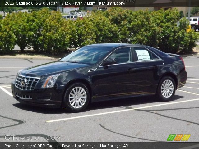 2013 Cadillac CTS 3.0 Sedan in Black Raven