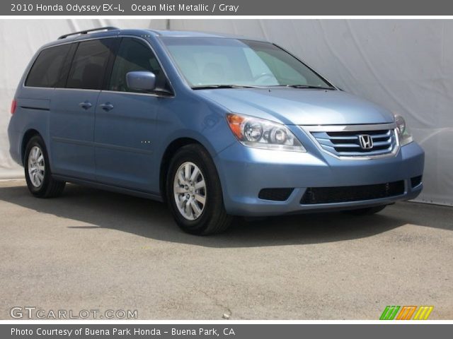 2010 Honda Odyssey EX-L in Ocean Mist Metallic