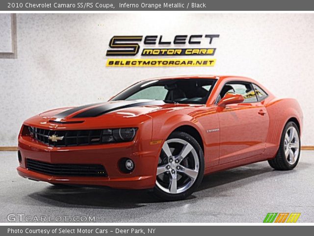 2010 Chevrolet Camaro SS/RS Coupe in Inferno Orange Metallic