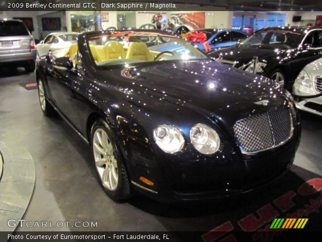 2009 Bentley Continental GTC  in Dark Sapphire