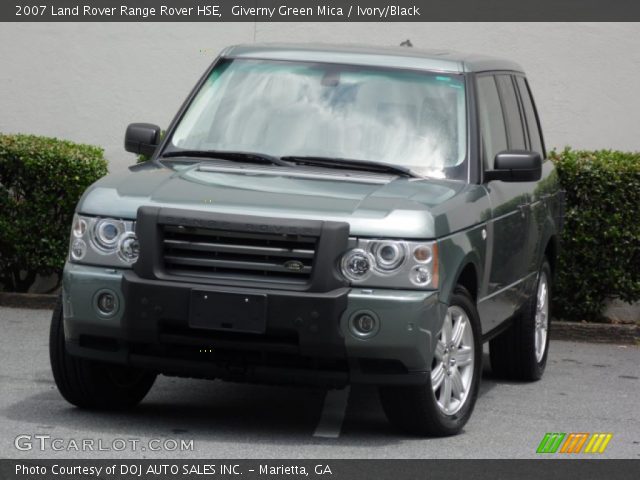 2007 Land Rover Range Rover HSE in Giverny Green Mica