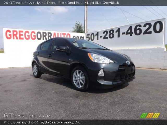 2013 Toyota Prius c Hybrid Three in Black Sand Pearl