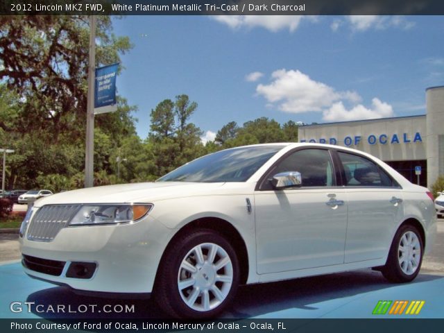2012 Lincoln MKZ FWD in White Platinum Metallic Tri-Coat