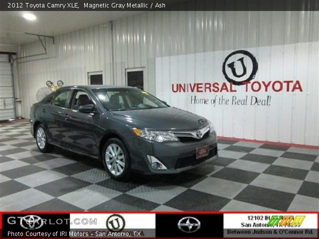 2012 Toyota Camry XLE in Magnetic Gray Metallic