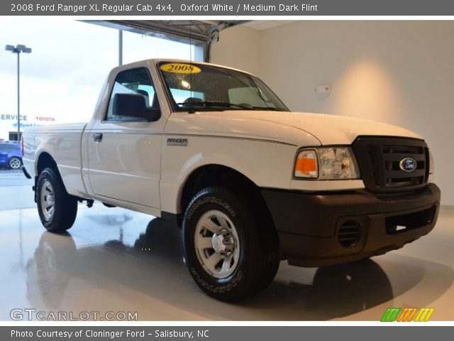 2008 Ford Ranger XL Regular Cab 4x4 in Oxford White
