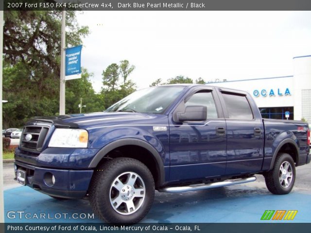 2007 Ford F150 FX4 SuperCrew 4x4 in Dark Blue Pearl Metallic