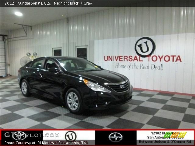 2012 Hyundai Sonata GLS in Midnight Black