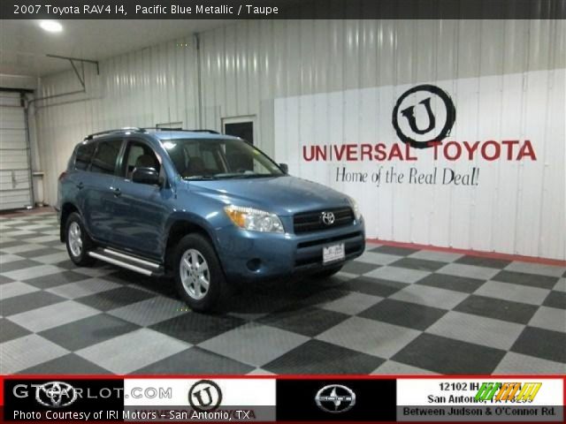 2007 Toyota RAV4 I4 in Pacific Blue Metallic