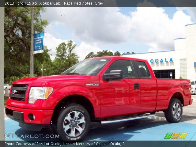 2013 Ford F150 STX SuperCab in Race Red