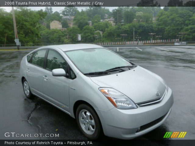 2008 Toyota Prius Hybrid in Classic Silver Metallic