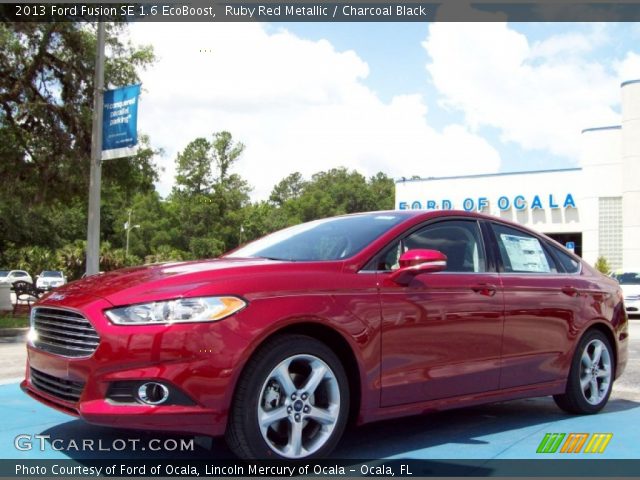 2013 Ford Fusion SE 1.6 EcoBoost in Ruby Red Metallic