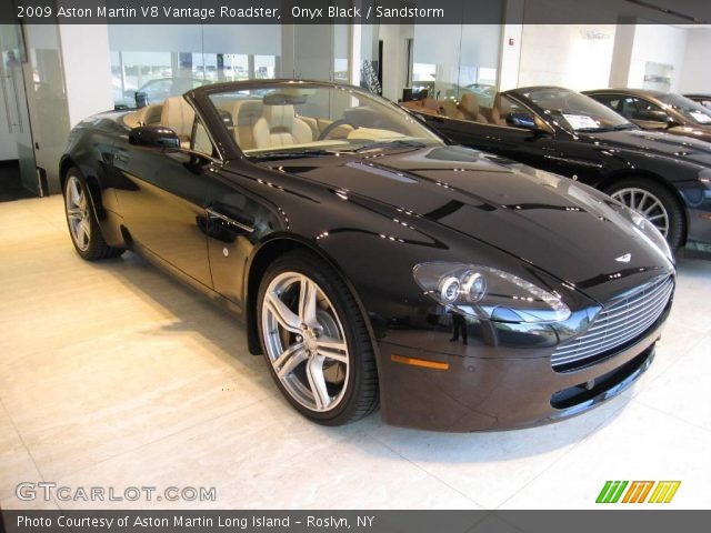 2009 Aston Martin V8 Vantage Roadster in Onyx Black