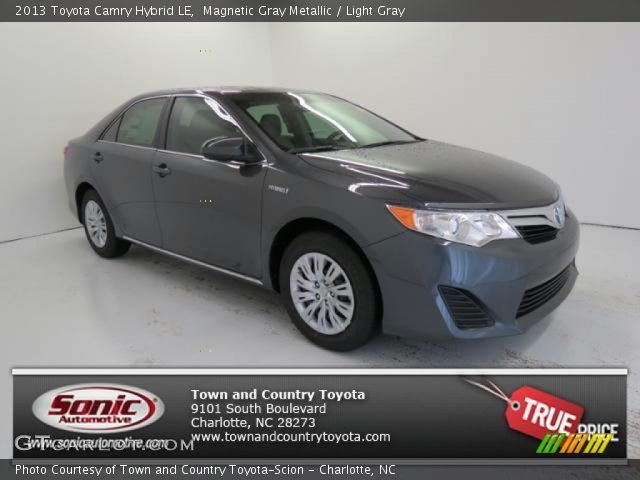 2013 Toyota Camry Hybrid LE in Magnetic Gray Metallic