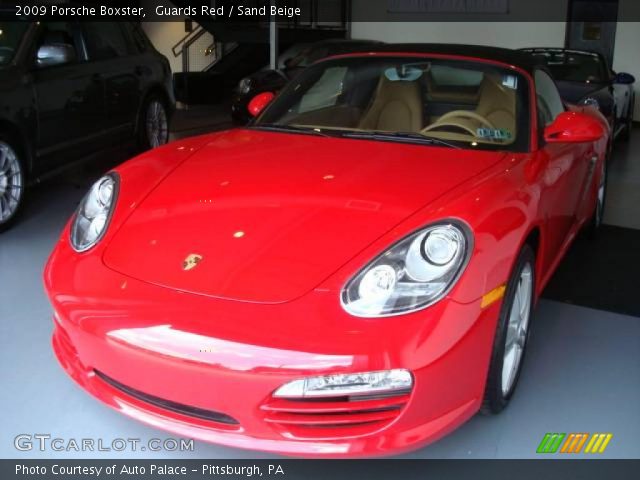 2009 Porsche Boxster  in Guards Red