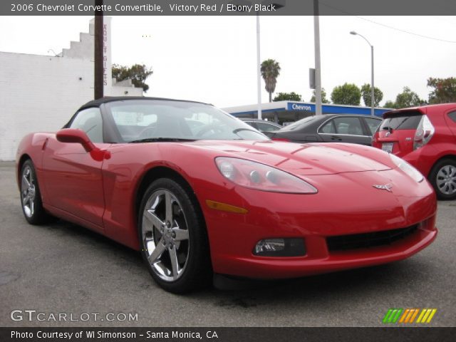 2006 Chevrolet Corvette Convertible in Victory Red