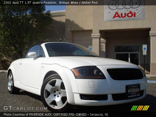 2002 Audi TT 1.8T quattro Roadster in Brilliant White