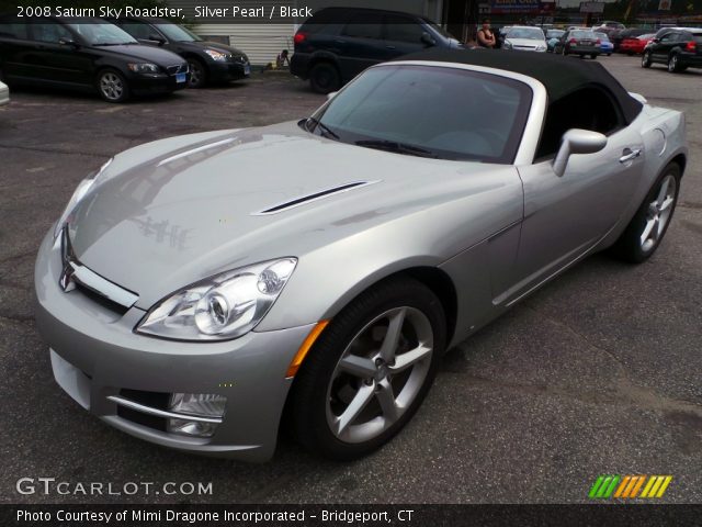 2008 Saturn Sky Roadster in Silver Pearl