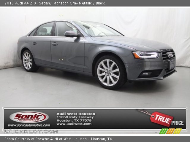 2013 Audi A4 2.0T Sedan in Monsoon Gray Metallic
