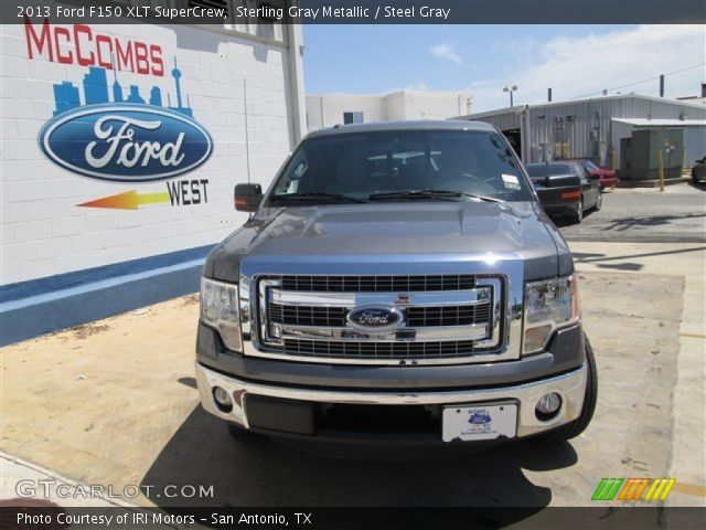 2013 Ford F150 XLT SuperCrew in Sterling Gray Metallic