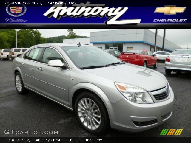 2008 Saturn Aura XR in Silver Pearl